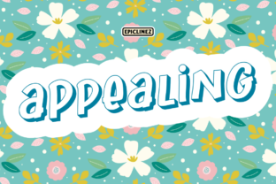 Appealing: A Playful Font for Editorial Creativity