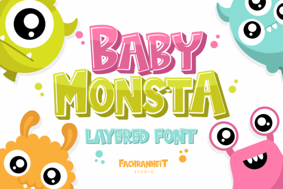 Baby Monsta: A Display Font for Bold Branding and Creative Expression