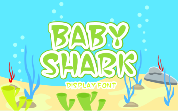 Baby Shark: A Friendly Display Font for Creative Campaigns
