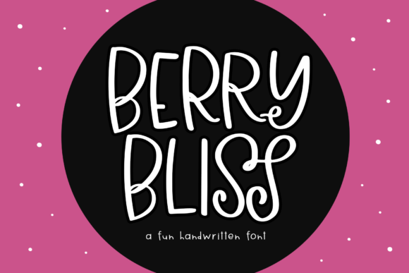 Berry Bliss: A Versatile Display Font for Editorial Design and Branding