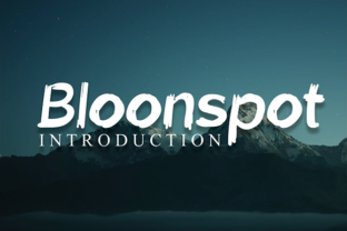 Bloonspot: A Font That Elevates Your Brand’s Personality