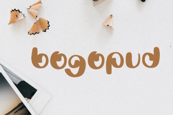 Bogopud: A Versatile Display Font for Creative Branding