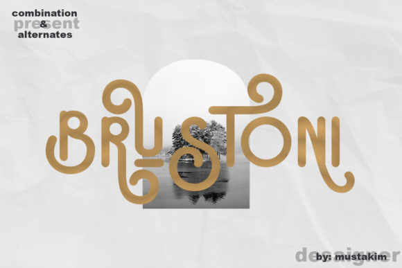 Brustoni: A Display Font That Brings Personality to Your Editorial Design