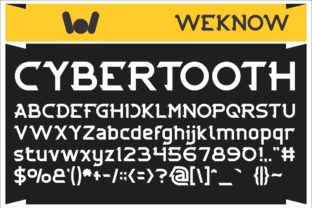 Cybertooth: A Font That Brings Your Creative Vision to Life