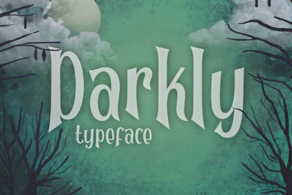 Darkly: A Spooky Display Font for Editorial Magic