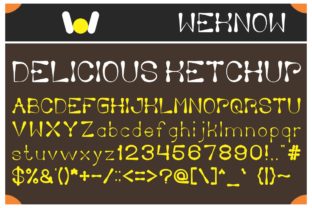 Delicious Ketchup: A Font for Warmth and Personality