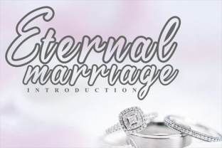 Eternal Marriage: A Friendly Display Font for Creative Projects