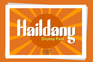 Haildany: A Display Font That Brings Crafty Creativity to Life