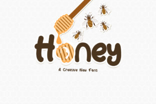 Honey: A Playful Display Font for Creative Web Design