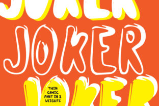 Joker: A Fun and Versatile Display Font for Crafters and Designers