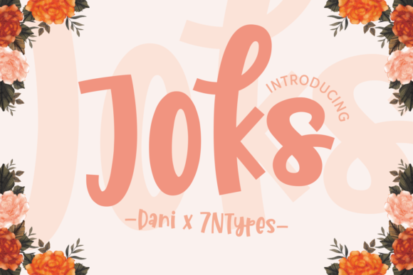 Joks: A Display Font That Elevates Branding with Friendly Style