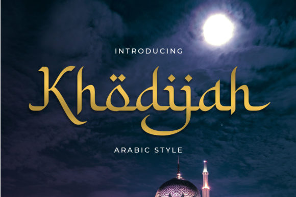 Khodijah: A Display Font That Elevates Every DIY Project
