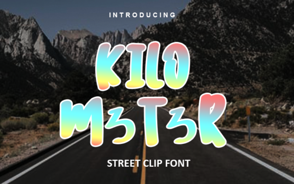 Kilometer: The Friendly Display Font for Memorable Branding