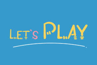Let’s Play: A Display Font for Creative Editorial Design
