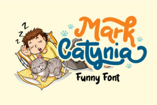 Mark Catynia: A Friendly Display Font for Editorial Design