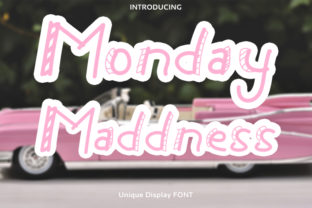 Monday Maddness: A Font That Brings Handwritten Charm to Every Project