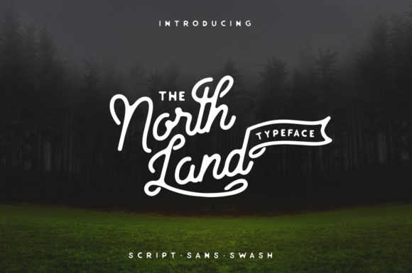 North Land: A Display Font That Elevates Every Creative Project