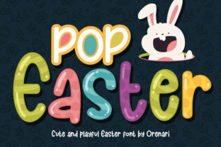 Pop Easter: A Display Font That Brings Easter Magic to Every Project