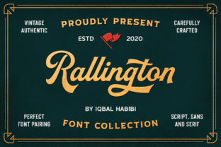 Rallington: A Vintage Font That Elevates Digital Branding