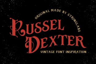 Russel Dexter: A Vintage Font for Timeless Editorial Design