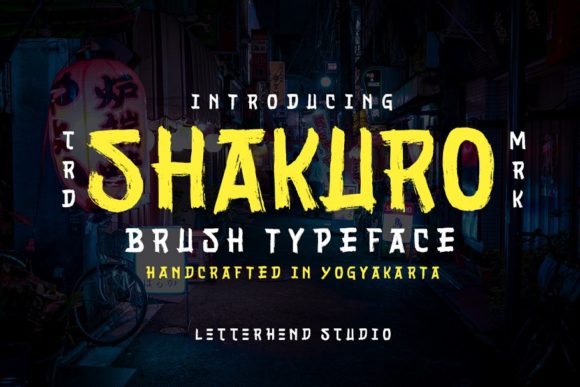 Shakuro: A Bold Display Font for Dynamic Web Design