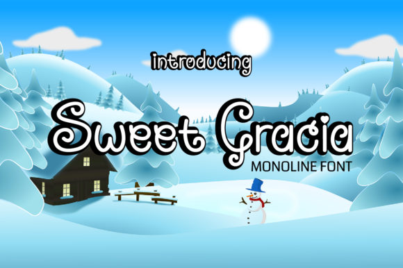 Sweet Gracia: The Ultimate Display Font for Modern Branding and Digital Campaigns